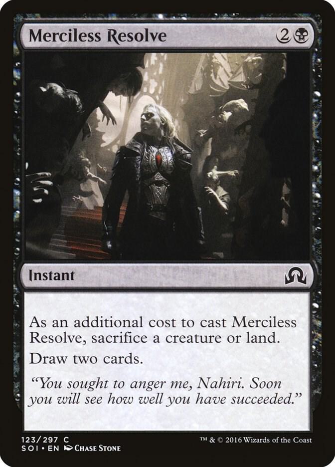 Merciless Resolve (123) [Shadows over Innistrad]