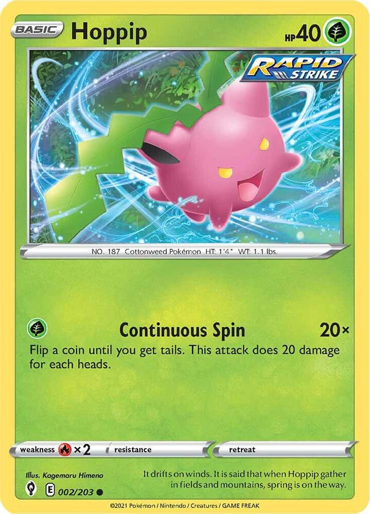 Hoppip (002/203) [SWSH07 Evolving Skies]