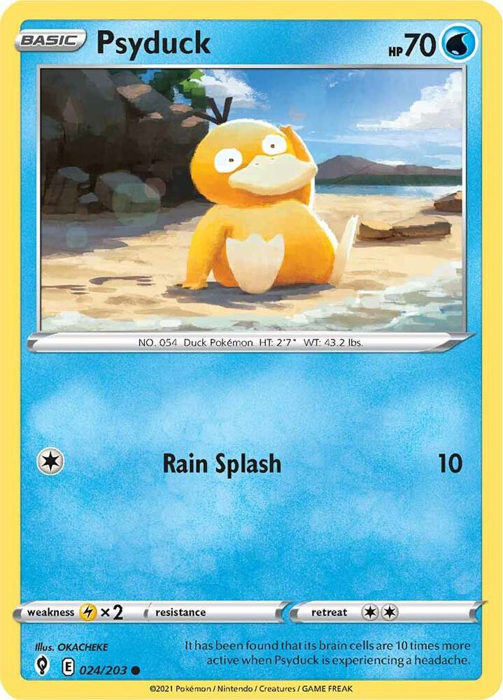 Psyduck (024/203) [SWSH07 Evolving Skies]