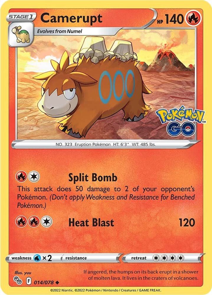 Camerupt (014/078) [Pokemon GO]