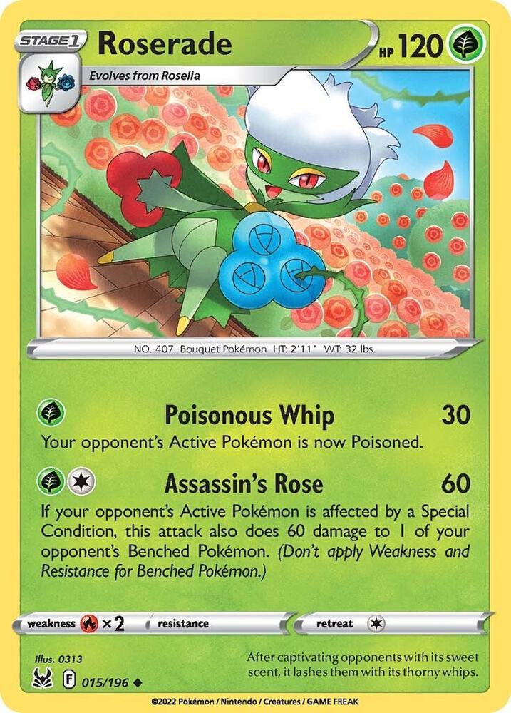 Roserade (015/196) [SWSH11 Lost Origin]