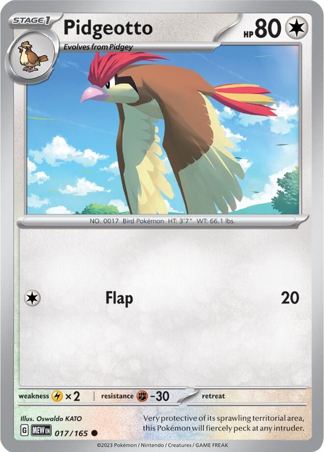 Pidgeotto (017/165) [SV Scarlet and Violet 151]