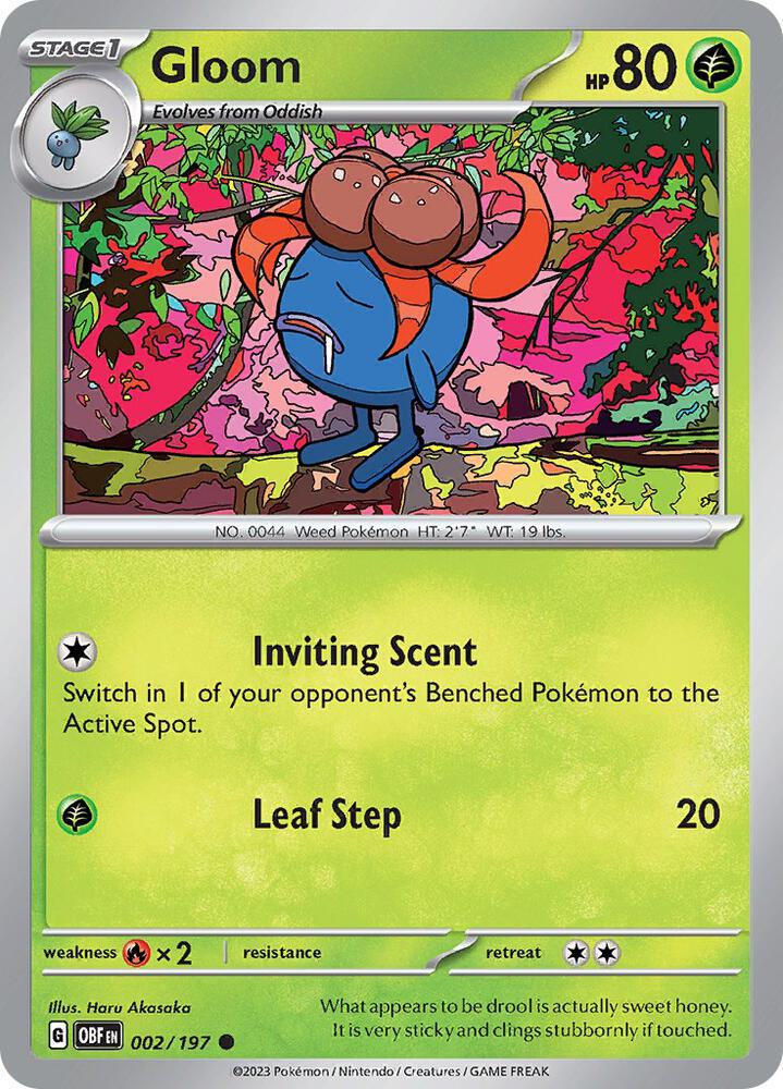 Gloom (002/197) [SV03 Obsidian Flames]