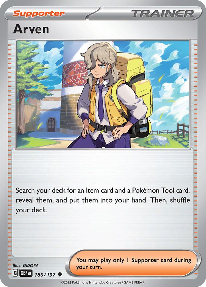 Arven (186/197) [SV03 Obsidian Flames]