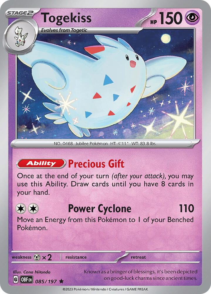 Togekiss (085/197) [SV03 Obsidian Flames]