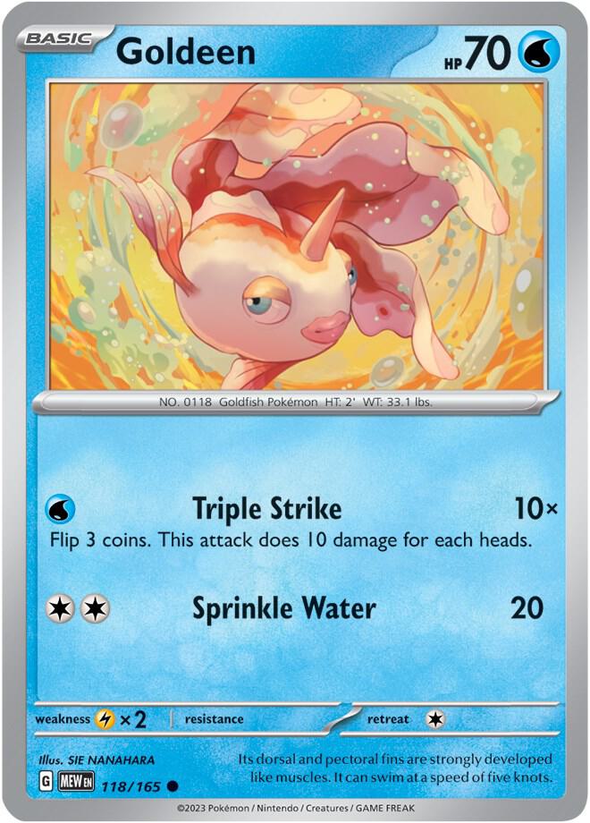 Goldeen (118/165) [SV Scarlet and Violet 151]