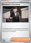 Giovanni's Charisma - 161/165 [SV Scarlet and Violet 151]