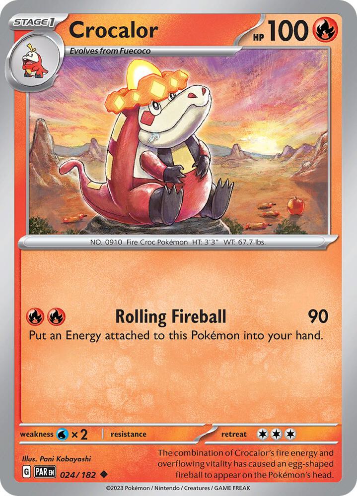 Crocalor (024/182) [SV04 Paradox Rift]