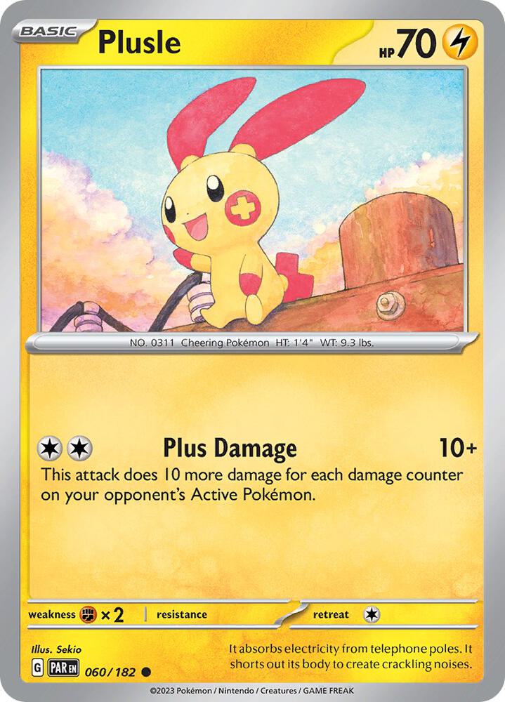 Plusle - 060/182 [SV04 Paradox Rift]