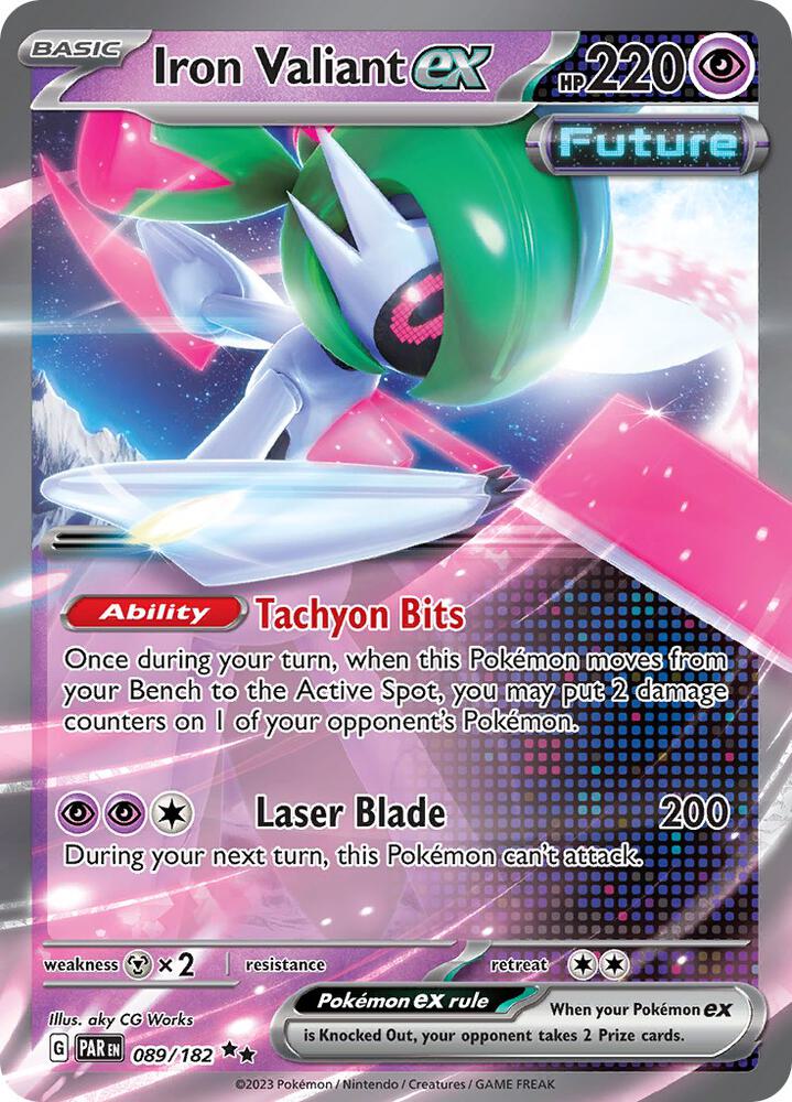 Iron Valiant ex - 089/182 [SV04 Paradox Rift]