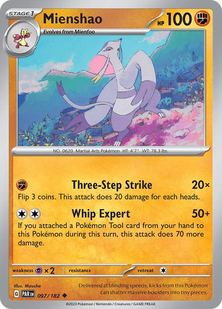 Mienshao - 097/182 [SV04 Paradox Rift]
