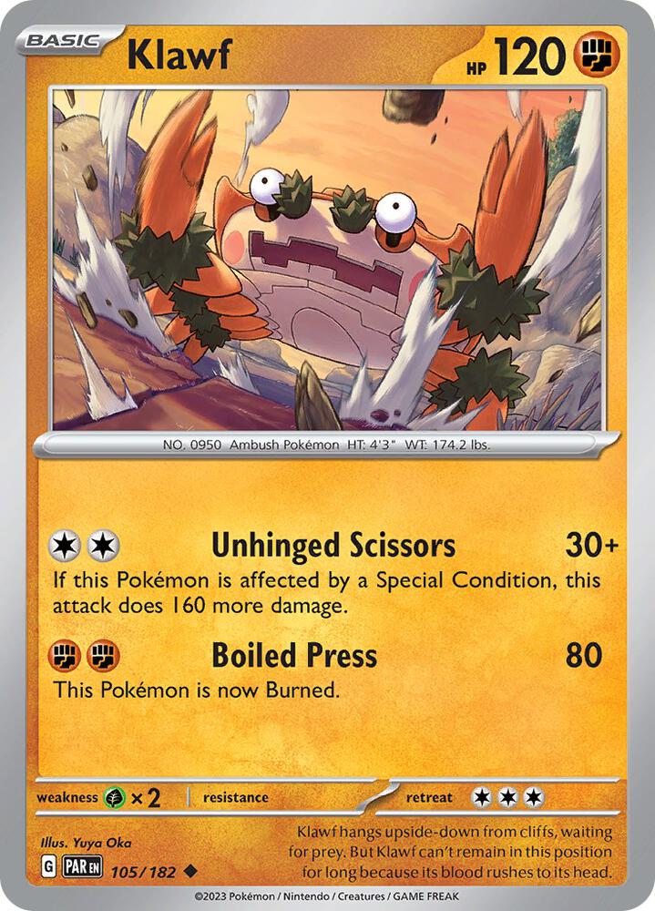 Klawf (105/182) [SV04 Paradox Rift]