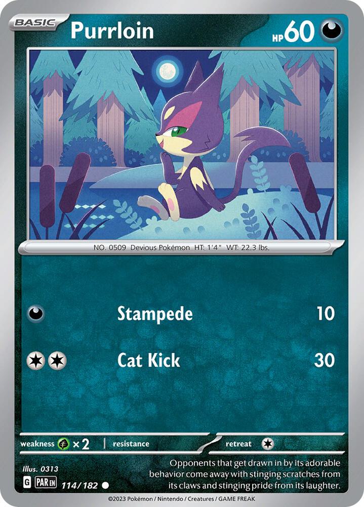 Purrloin (114/182) [SV04 Paradox Rift]