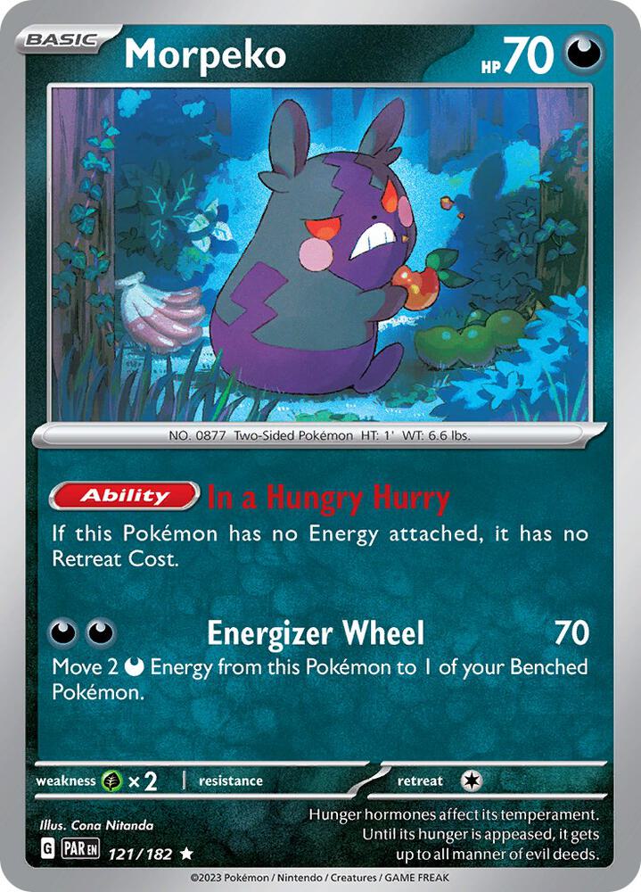 Morpeko - 121/182 [SV04 Paradox Rift]