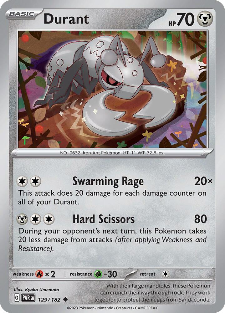 Durant (129/182) [SV04 Paradox Rift]