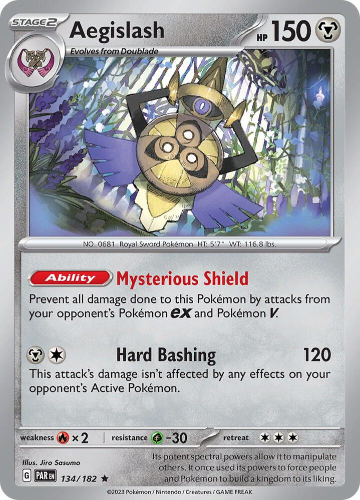 Aegislash - 134/182 [SV04 Paradox Rift]