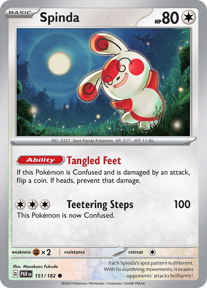 Spinda (151/182) [SV04 Paradox Rift]