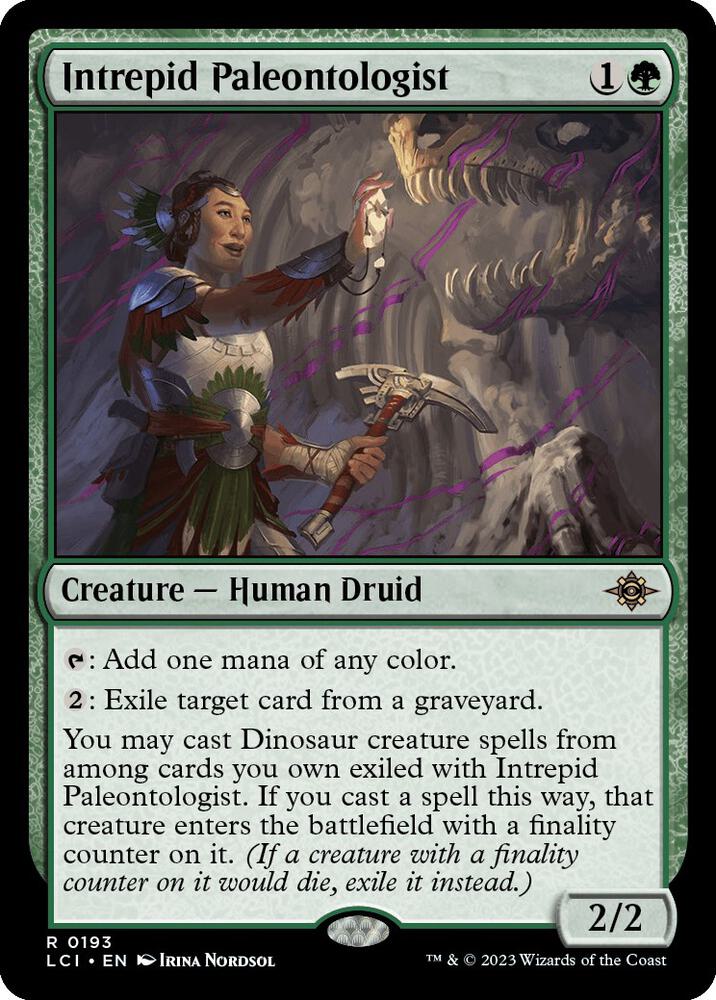 Intrepid Paleontologist (193) [The Lost Caverns of Ixalan]