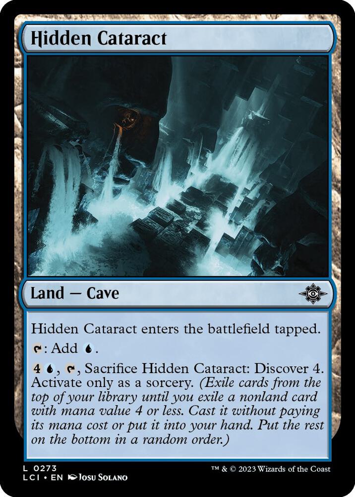 Hidden Cataract (273) [The Lost Caverns of Ixalan]