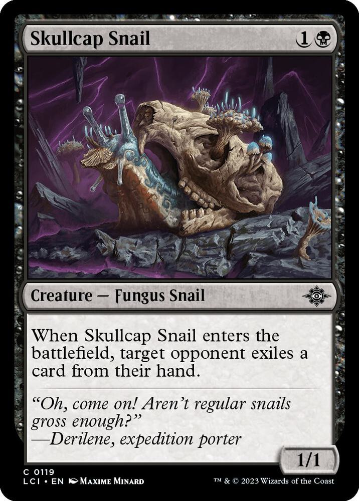 Skullcap Snail (119) [The Lost Caverns of Ixalan]
