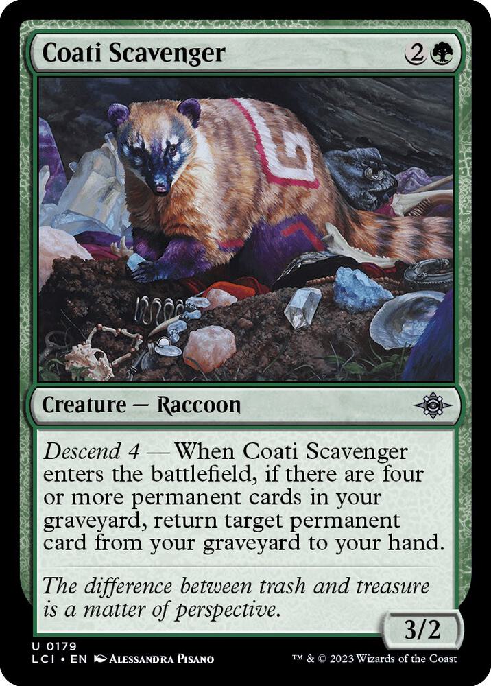 Coati Scavenger (179) [The Lost Caverns of Ixalan]