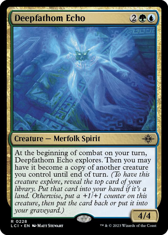 Deepfathom Echo (228) [The Lost Caverns of Ixalan]