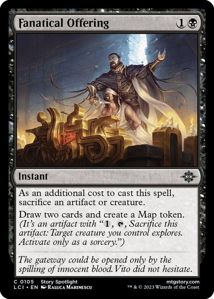Fanatical Offering (105) [The Lost Caverns of Ixalan]