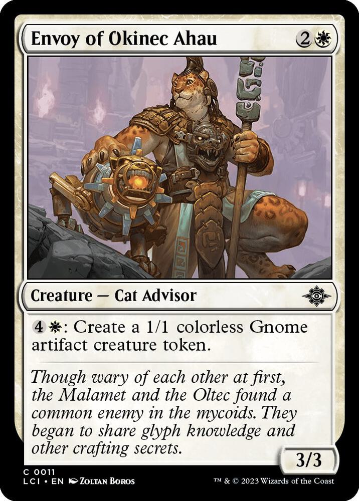 Envoy of Okinec Ahau (11) [The Lost Caverns of Ixalan]