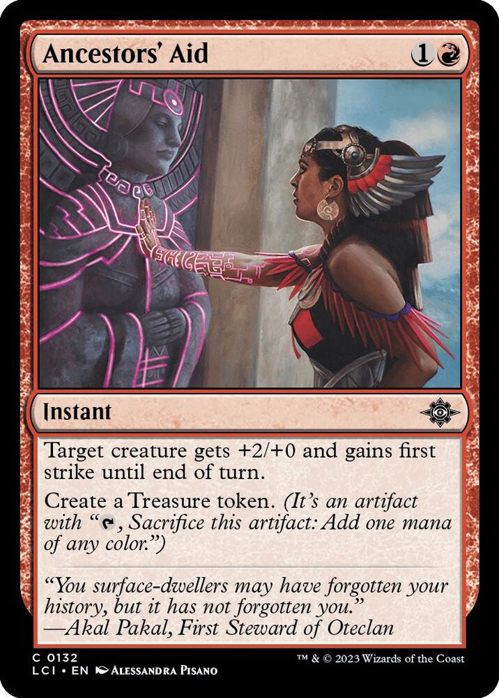 Ancestors' Aid (132) [The Lost Caverns of Ixalan]