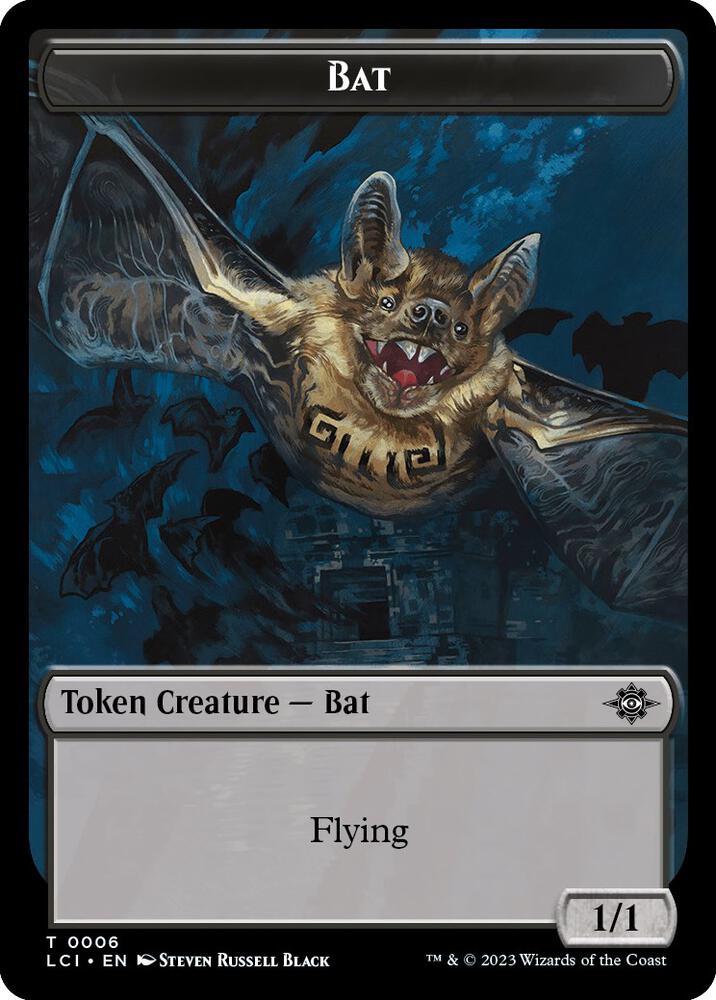 Bat Token (6) [The Lost Caverns of Ixalan]