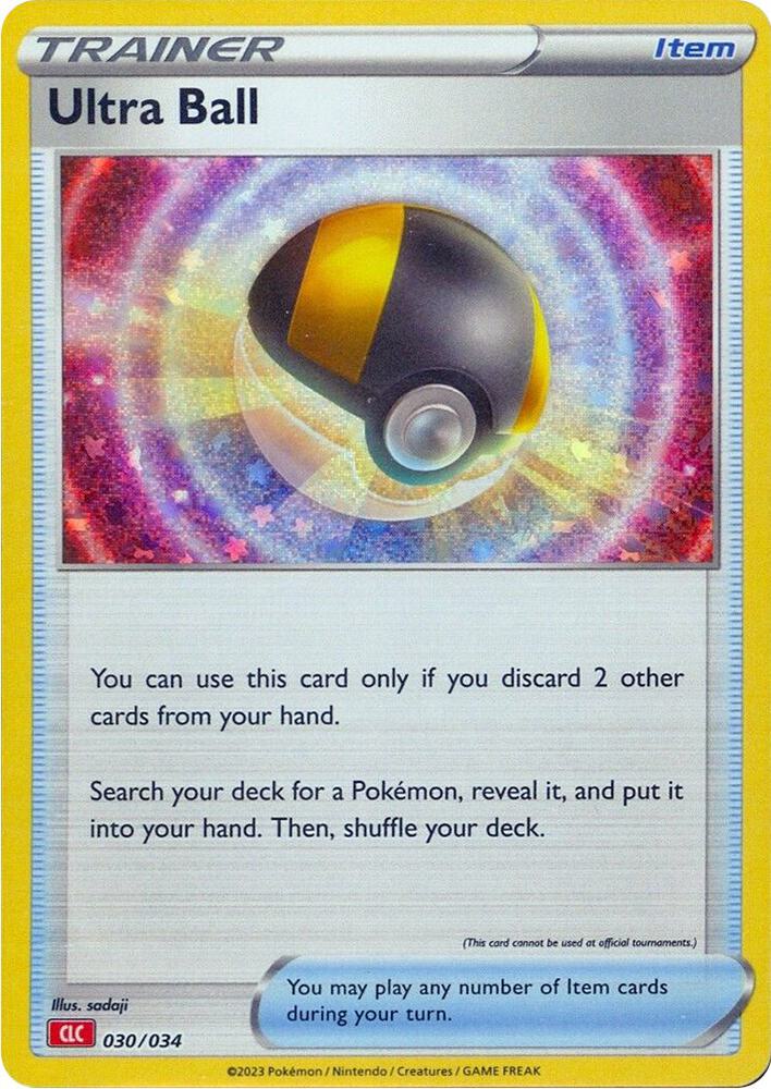 Ultra Ball (CLC) (030/034) [Trading Card Game Classic]