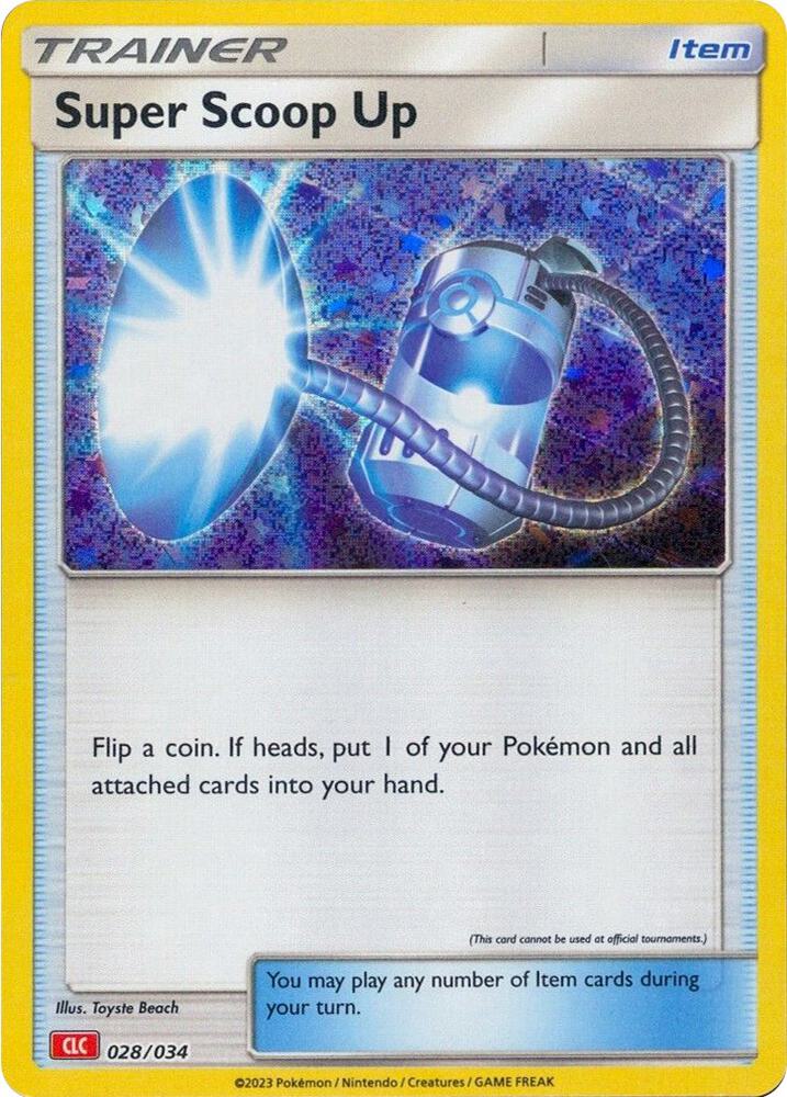 Super Scoop Up (028/034) [Trading Card Game Classic]
