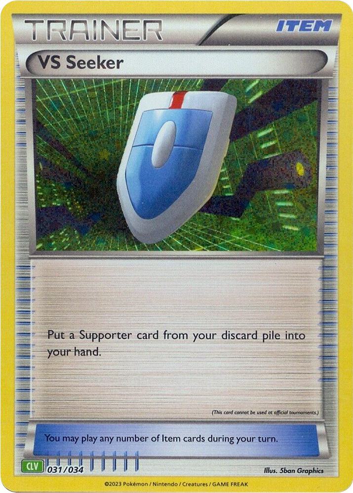 VS Seeker (CLV) (031/034) [Trading Card Game Classic]
