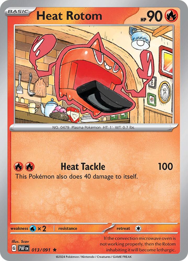 Heat Rotom (013/091) [SV Paldean Fates]