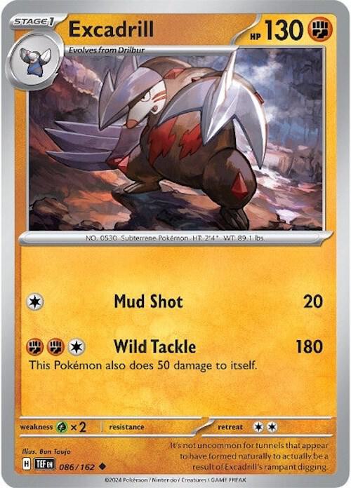 Excadrill - 086/162 [SV05 Temporal Forces]
