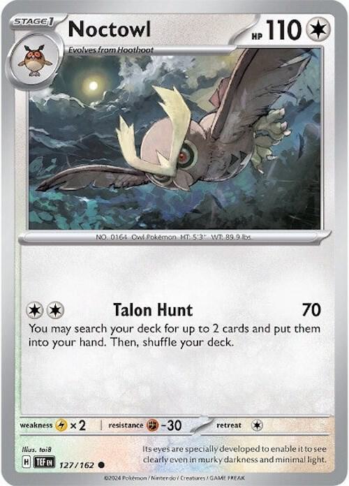 Noctowl (127/162) [SV05 Temporal Forces]
