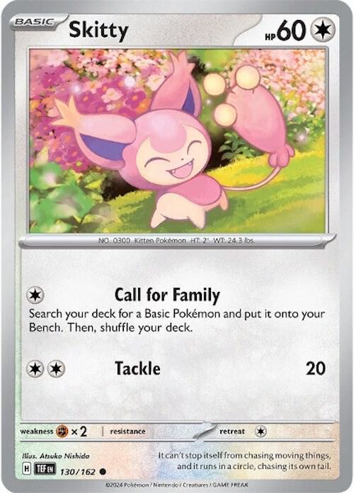 Skitty (130/162) [SV05 Temporal Forces]