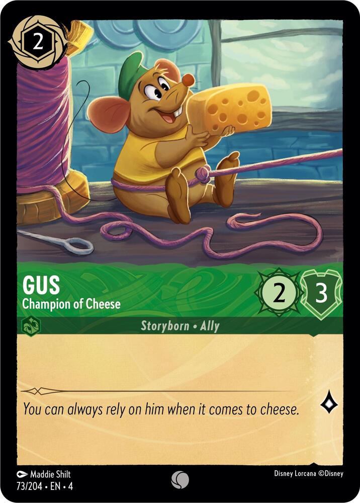 Gus - Champion of Cheese (73/204) [Ursulas Return]