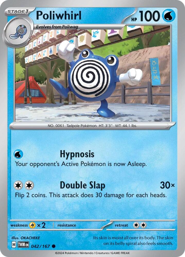 Poliwhirl (042/167) [SV06 Twilight Masquerade]