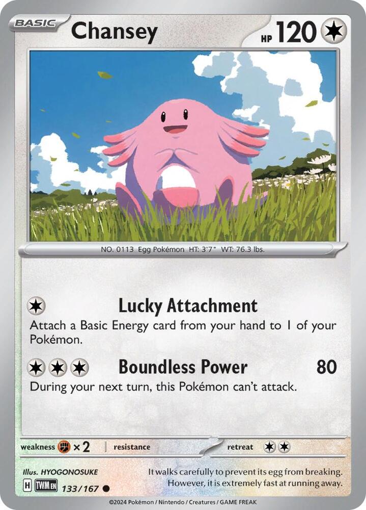 Chansey - 133/167 [SV06 Twilight Masquerade]