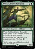 Rishkar, Peema Renegade (235) [Bloomburrow Commander]