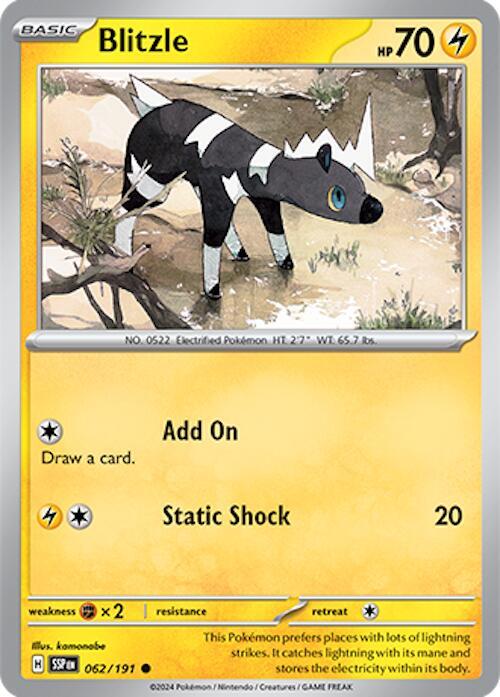 Blitzle (062/191) [SV08 Surging Sparks]