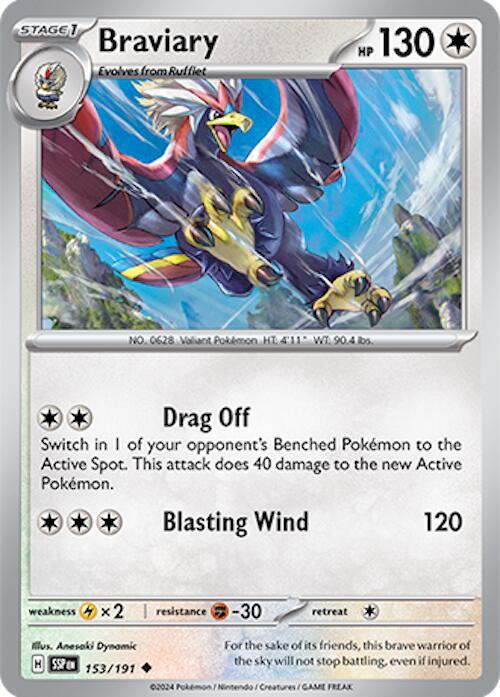 Braviary - 153/191 [SV08 Surging Sparks]