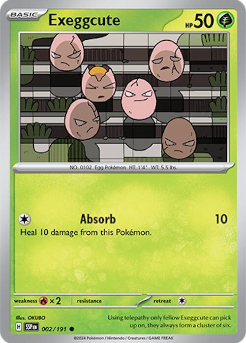 Exeggcute - 002/191 [SV08 Surging Sparks]