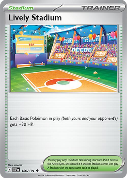 Lively Stadium (180/191) [SV08 Surging Sparks]