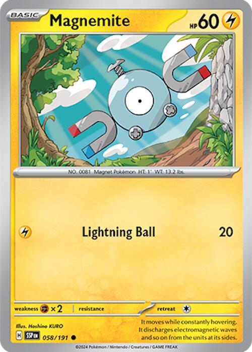 Magnemite (058/191) [SV08 Surging Sparks]