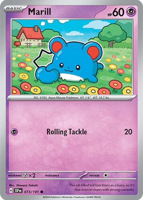 Marill (073/191) [SV08 Surging Sparks]
