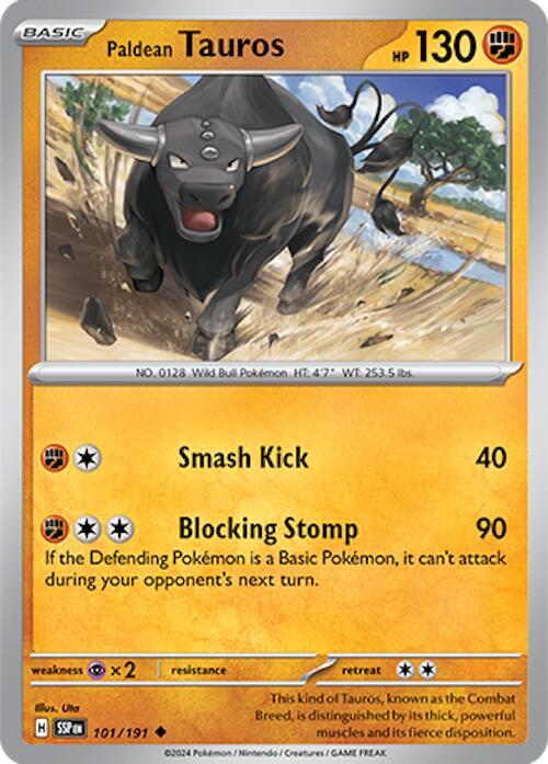 Paldean Tauros - 101/191 [SV08 Surging Sparks]