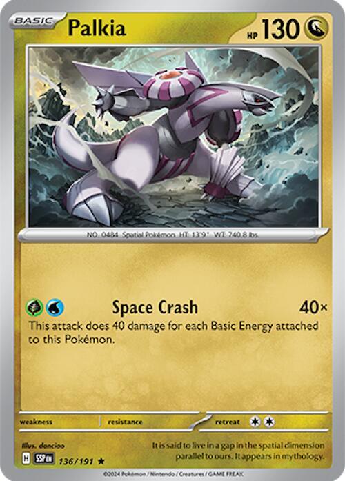 Palkia (136/191) [SV08 Surging Sparks]