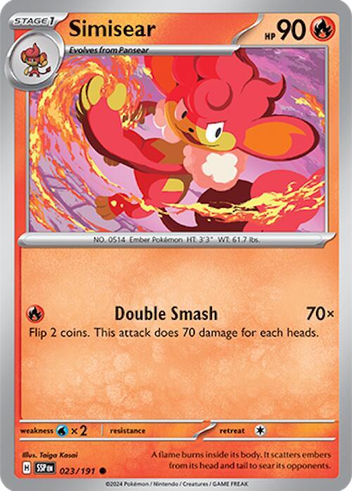 Simisear (023/191) [SV08 Surging Sparks]